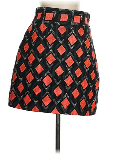 Pre-owned Milly Casual Skirt In Red