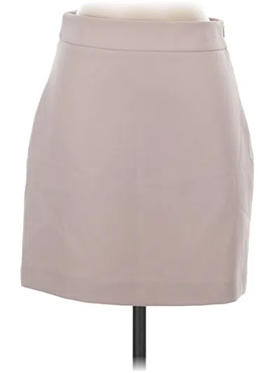 Pre-owned Milly Casual Skirt In Neutral