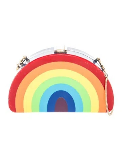 Pre-owned Milly Clutch In Blue