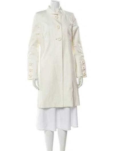 Pre-owned Milly Coat In Neutral