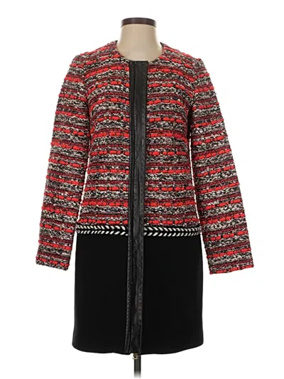Pre-owned Milly Coat In Red