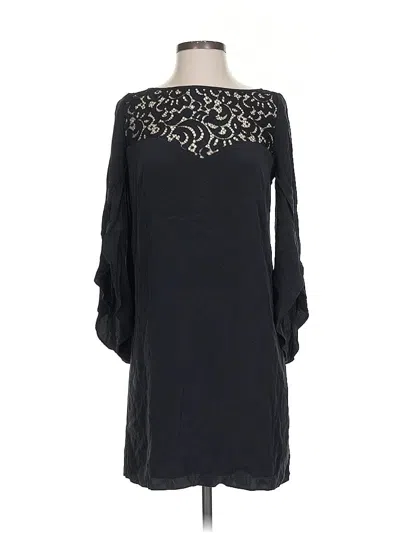 Pre-owned Milly Cocktail Dress In Black