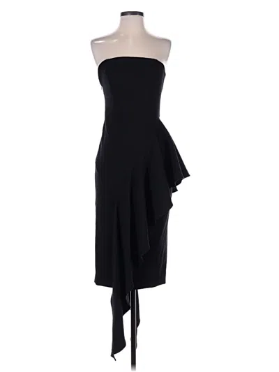 Pre-owned Milly Cocktail Dress In Black