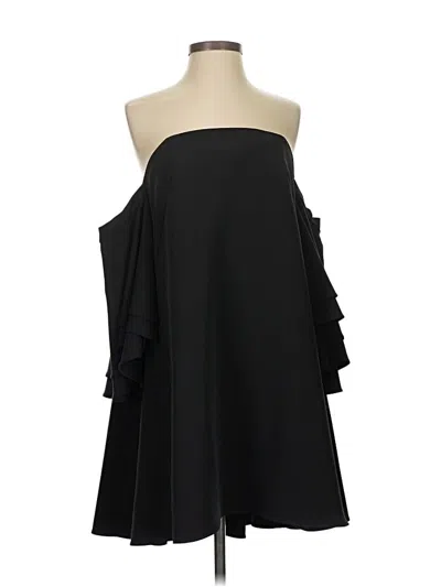 Pre-owned Milly Cocktail Dress In Black