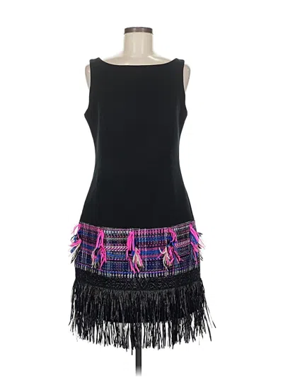 Pre-owned Milly Cocktail Dress In Black