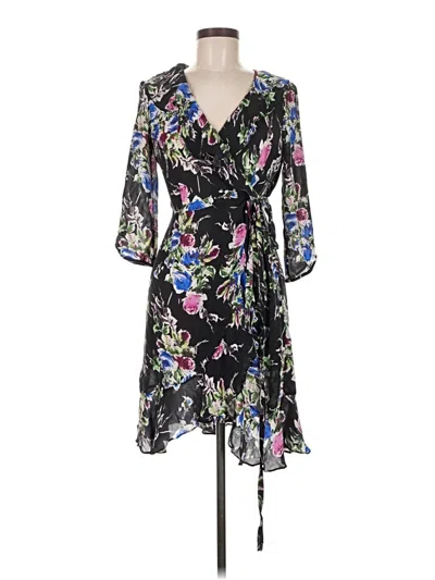 Pre-owned Milly Cocktail Dress In Black