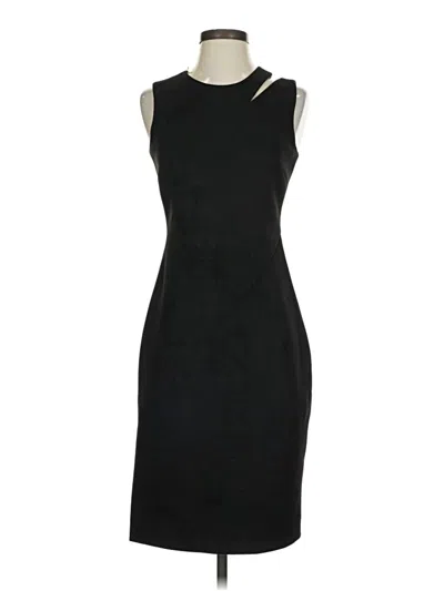 Pre-owned Milly Cocktail Dress In Black