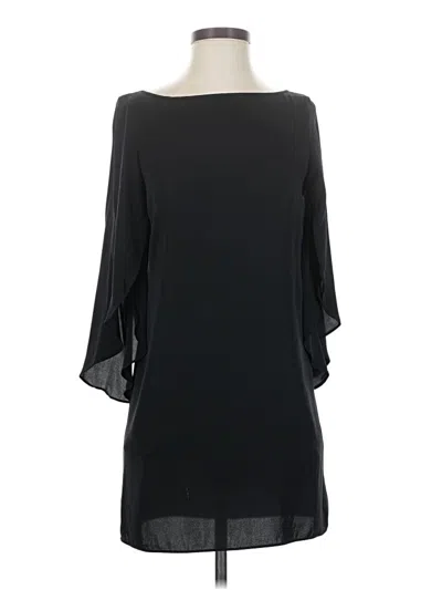 Pre-owned Milly Cocktail Dress In Black