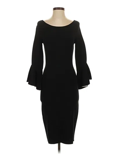 Pre-owned Milly Cocktail Dress In Black
