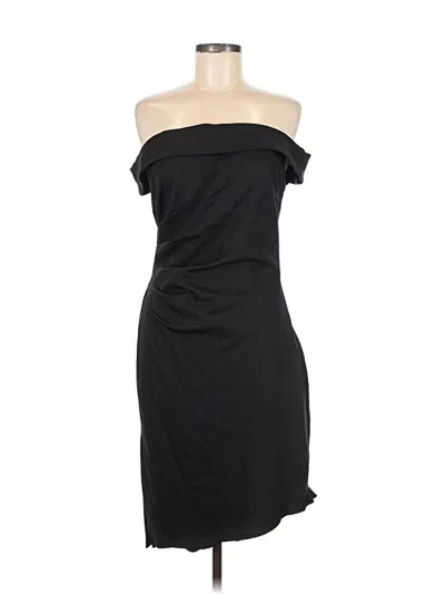 Pre-owned Milly Cocktail Dress In Black