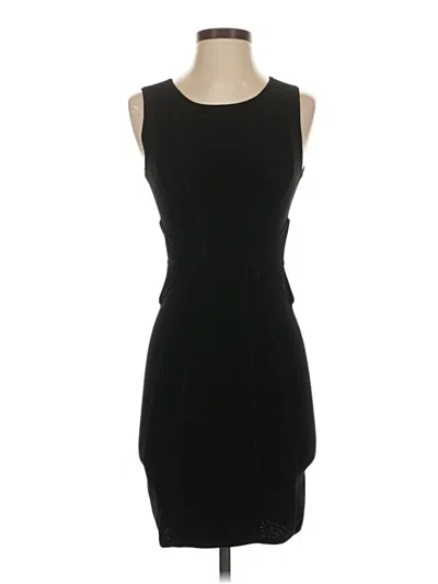 Pre-owned Milly Cocktail Dress In Black