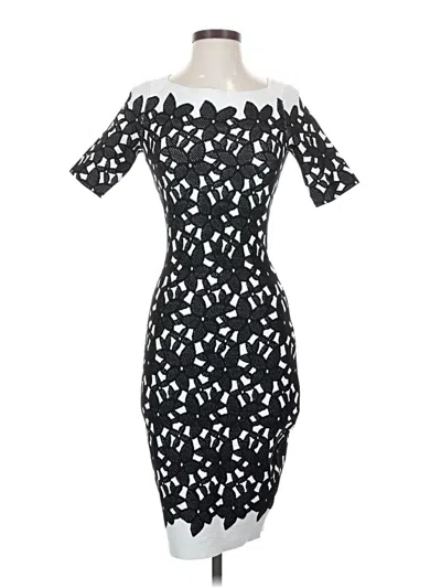 Pre-owned Milly Cocktail Dress In Black