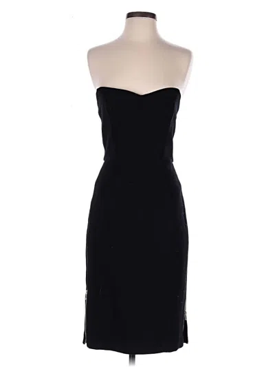 Pre-owned Milly Cocktail Dress In Black