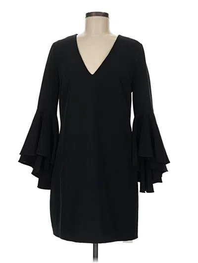 Pre-owned Milly Cocktail Dress In Black