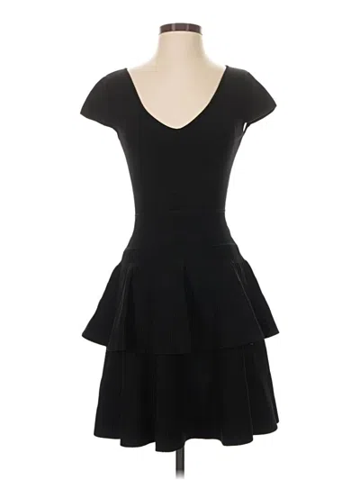 Pre-owned Milly Cocktail Dress In Black