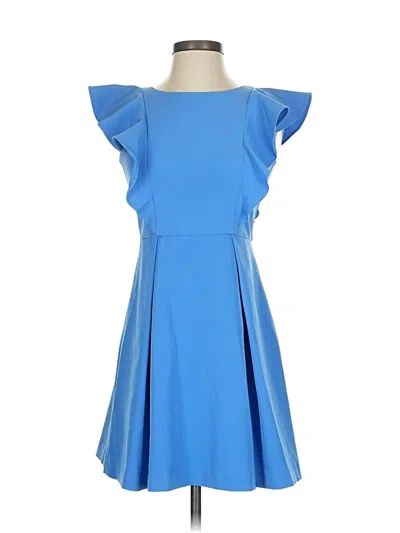 Pre-owned Milly Cocktail Dress In Blue