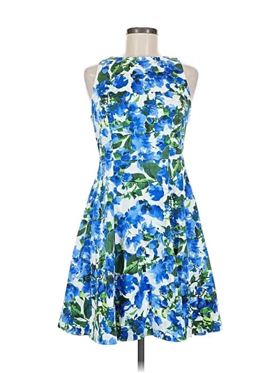 Pre-owned Milly Cocktail Dress In Blue