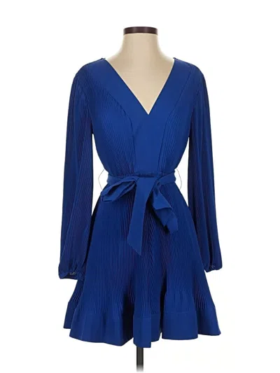 Pre-owned Milly Cocktail Dress In Blue
