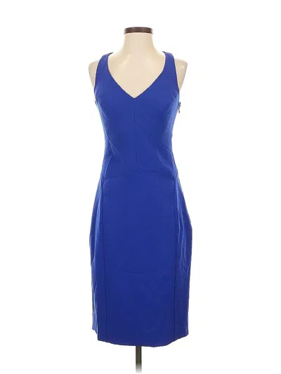 Pre-owned Milly Cocktail Dress In Blue