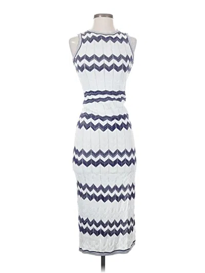 Pre-owned Milly Cocktail Dress In Blue