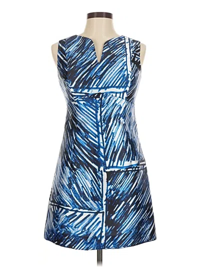 Pre-owned Milly Cocktail Dress In Blue