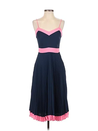 Pre-owned Milly Cocktail Dress In Blue