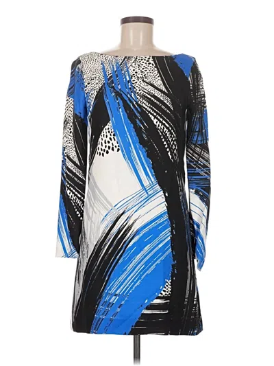 Pre-owned Milly Cocktail Dress In Blue