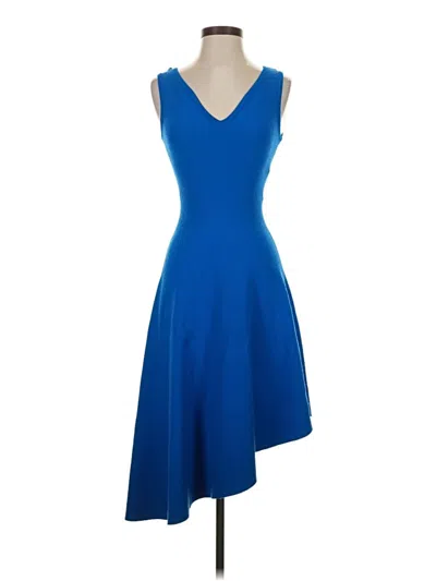 Pre-owned Milly Cocktail Dress In Blue