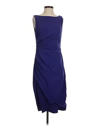 Pre-owned Milly Cocktail Dress In Blue