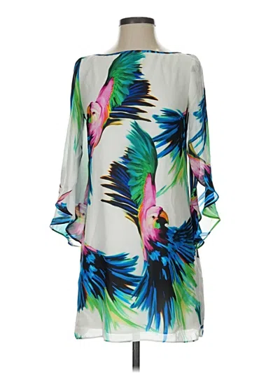 Pre-owned Milly Cocktail Dress In Blue