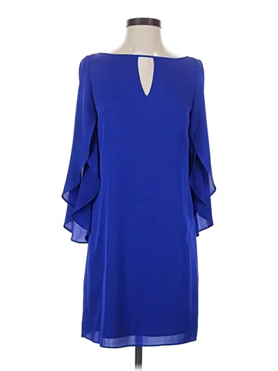 Milly Cocktail Dress In Blue
