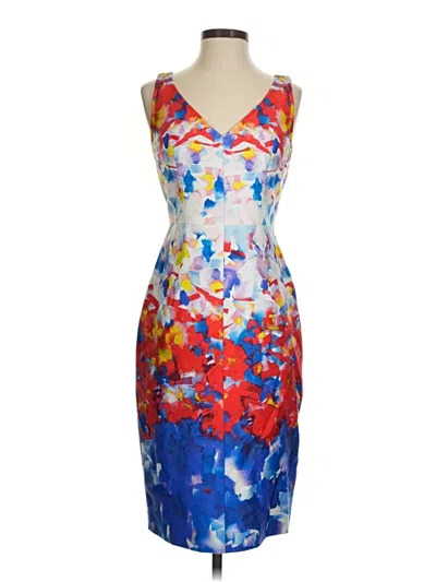 Pre-owned Milly Cocktail Dress In Blue