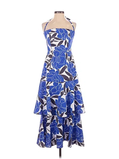 Pre-owned Milly Cocktail Dress In Blue