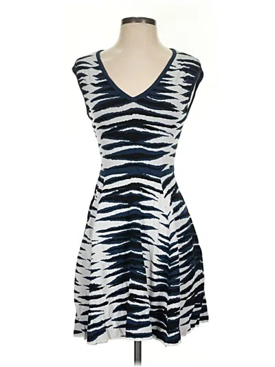 Pre-owned Milly Cocktail Dress In Blue