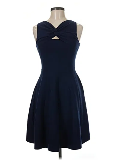 Pre-owned Milly Cocktail Dress In Blue