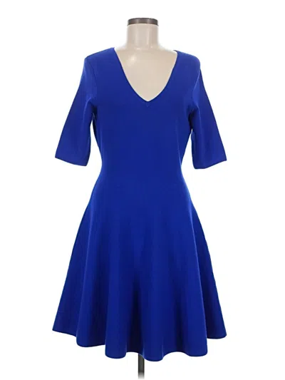 Pre-owned Milly Cocktail Dress In Blue