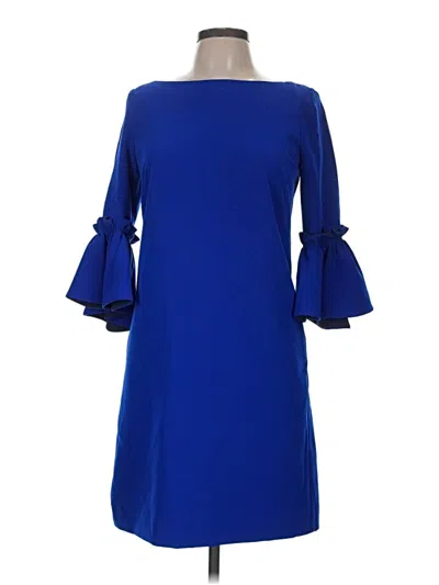 Pre-owned Milly Cocktail Dress In Blue