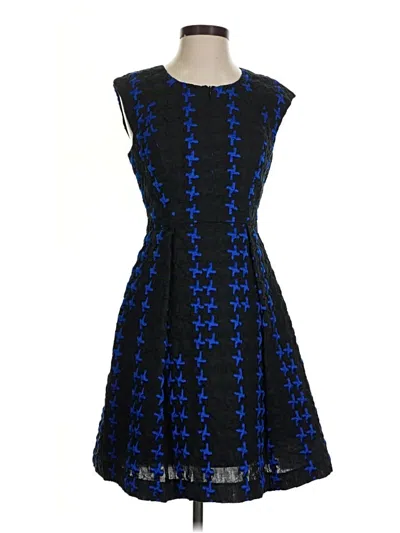 Pre-owned Milly Cocktail Dress In Blue