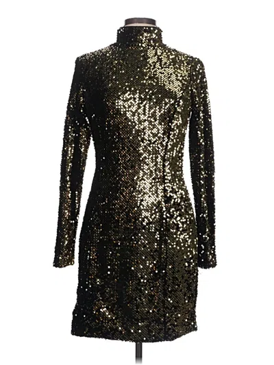 Pre-owned Milly Cocktail Dress In Gold