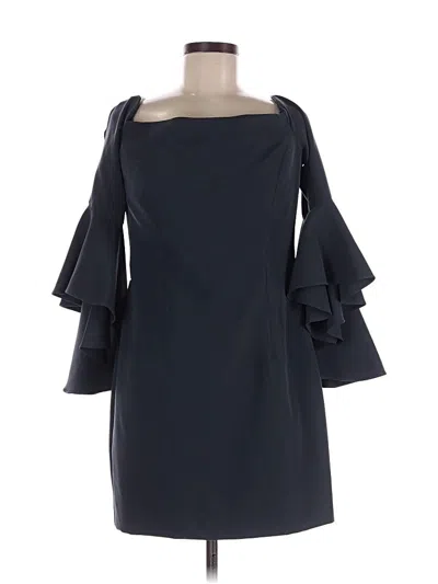 Pre-owned Milly Cocktail Dress In Gray