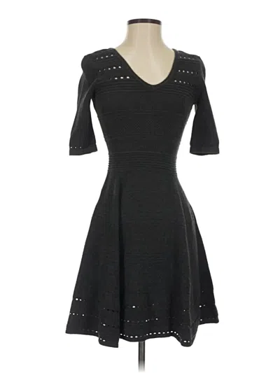 Pre-owned Milly Cocktail Dress In Gray