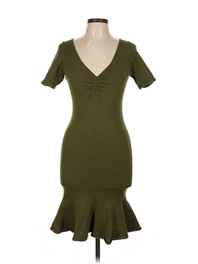 Pre-owned Milly Cocktail Dress In Green