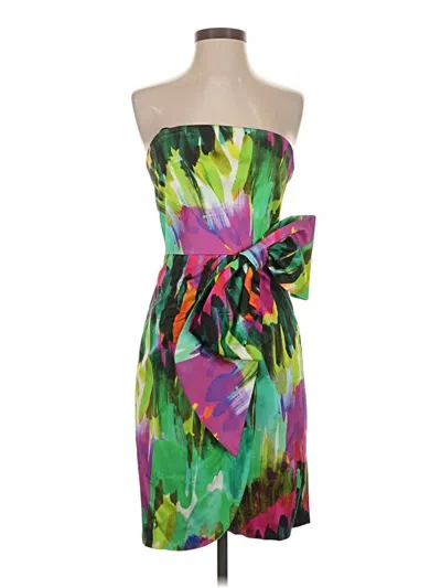 Pre-owned Milly Cocktail Dress In Green