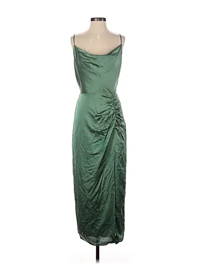Pre-owned Milly Cocktail Dress In Green