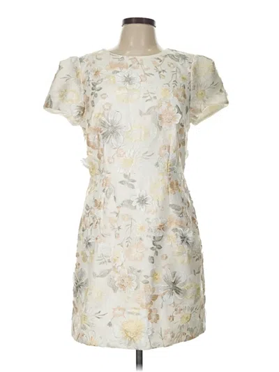 Pre-owned Milly Cocktail Dress In Ivory