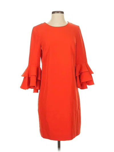Pre-owned Milly Cocktail Dress In Orange