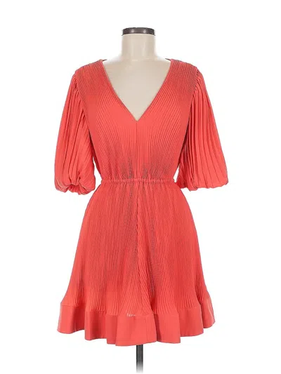 Pre-owned Milly Cocktail Dress In Orange