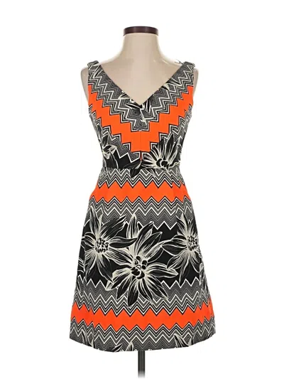Pre-owned Milly Cocktail Dress In Orange
