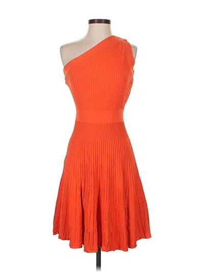 Pre-owned Milly Cocktail Dress In Orange