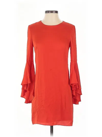 Pre-owned Milly Cocktail Dress In Orange